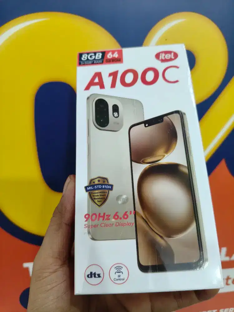 New Itel 100c 3+5/64Gb