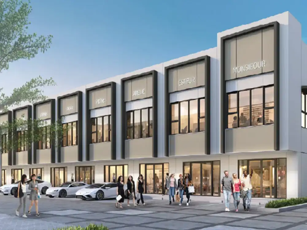 RUKO KOMERSIAL DITENGAH KAWASAN MANDIRI PARAMOUNT PETALS!