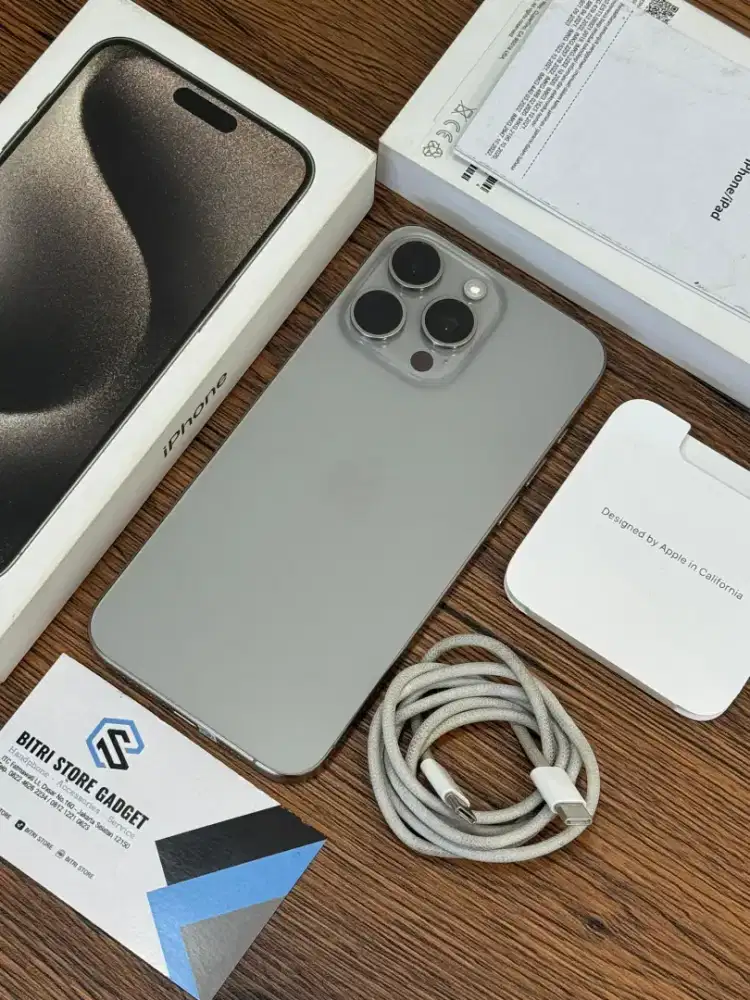 IPHONE 15 PROMAX 256GB IBOX NATURAL