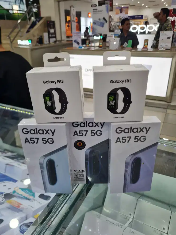 GALAXY A57 12/256 FREE WATCH FIT 3 + CLEAR CASE + ANTI GORES‼️