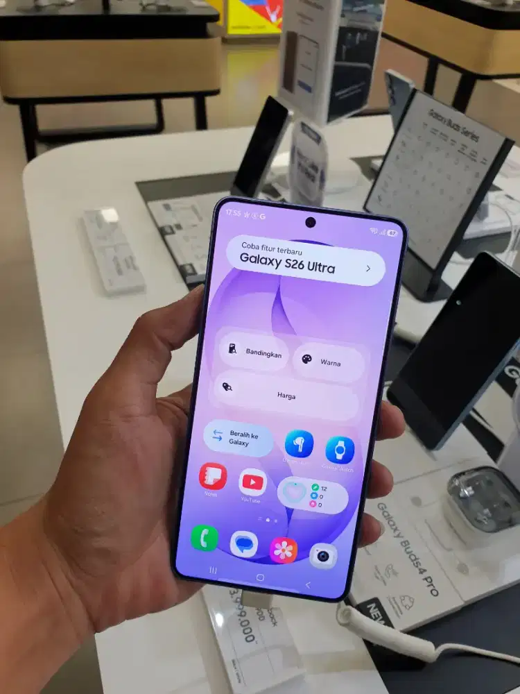 SAMSUNG S26 ULTRA 12/512GB BONUS BUDS 3 FE DAN CHARGER ORIGINAL