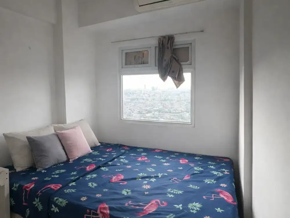 GREEN PRAMUKA ORCHID 2BR FURNISH LENGKAP LOKASI PREMIUM ATAS MALL VIEW TERBUKA