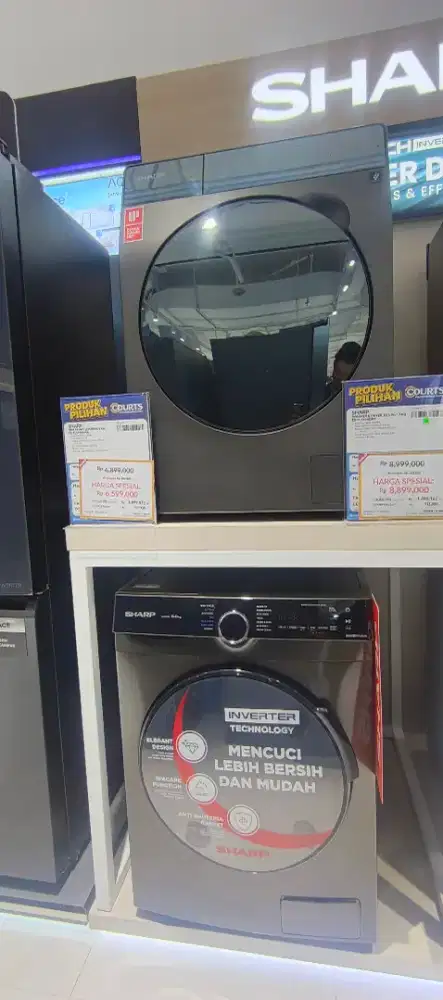 Mesin cuci sharp ES-FL1410DPX