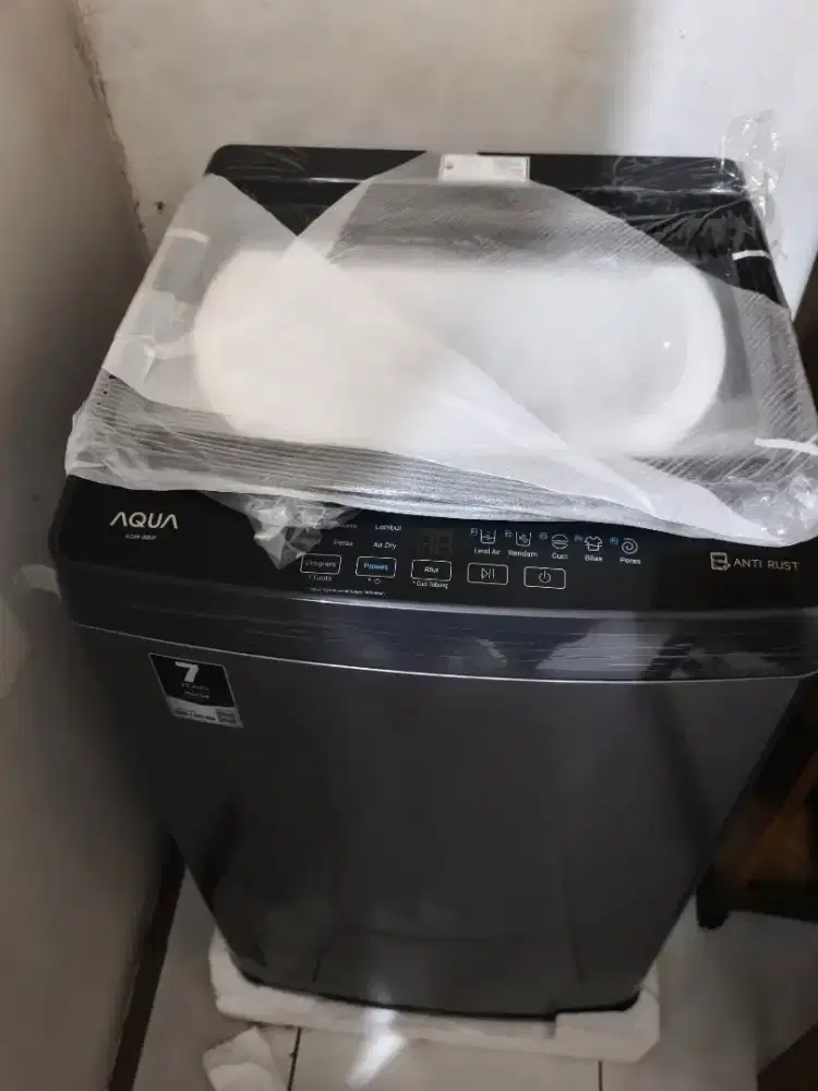 Mesin cuci AQUA AQW-800F KONDISI BARU