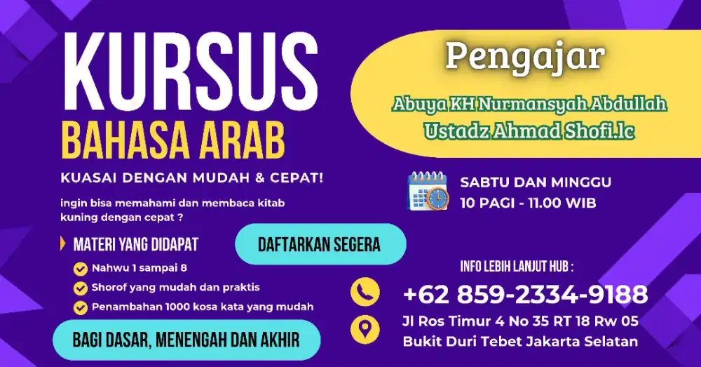 Kursus Bahasa Arab