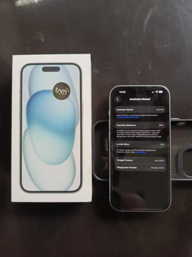 IPHONE 15 128GB IBOX RESMI