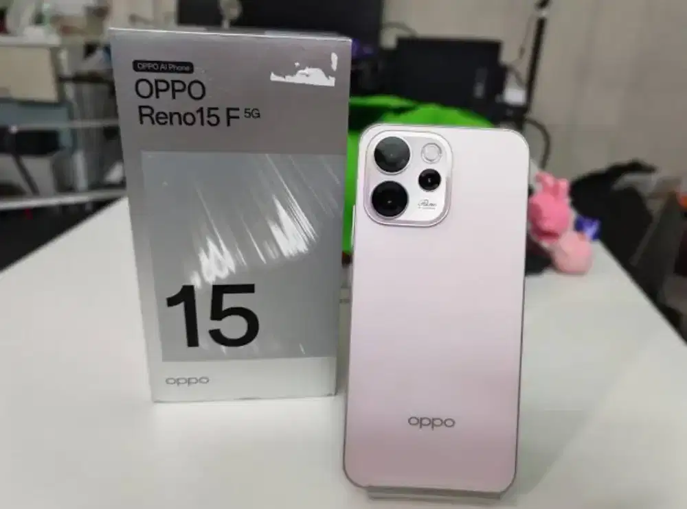 Cuci gudang Oppo Reno 15F 5G 8/128GB.bergaransi resmi 1Tahun