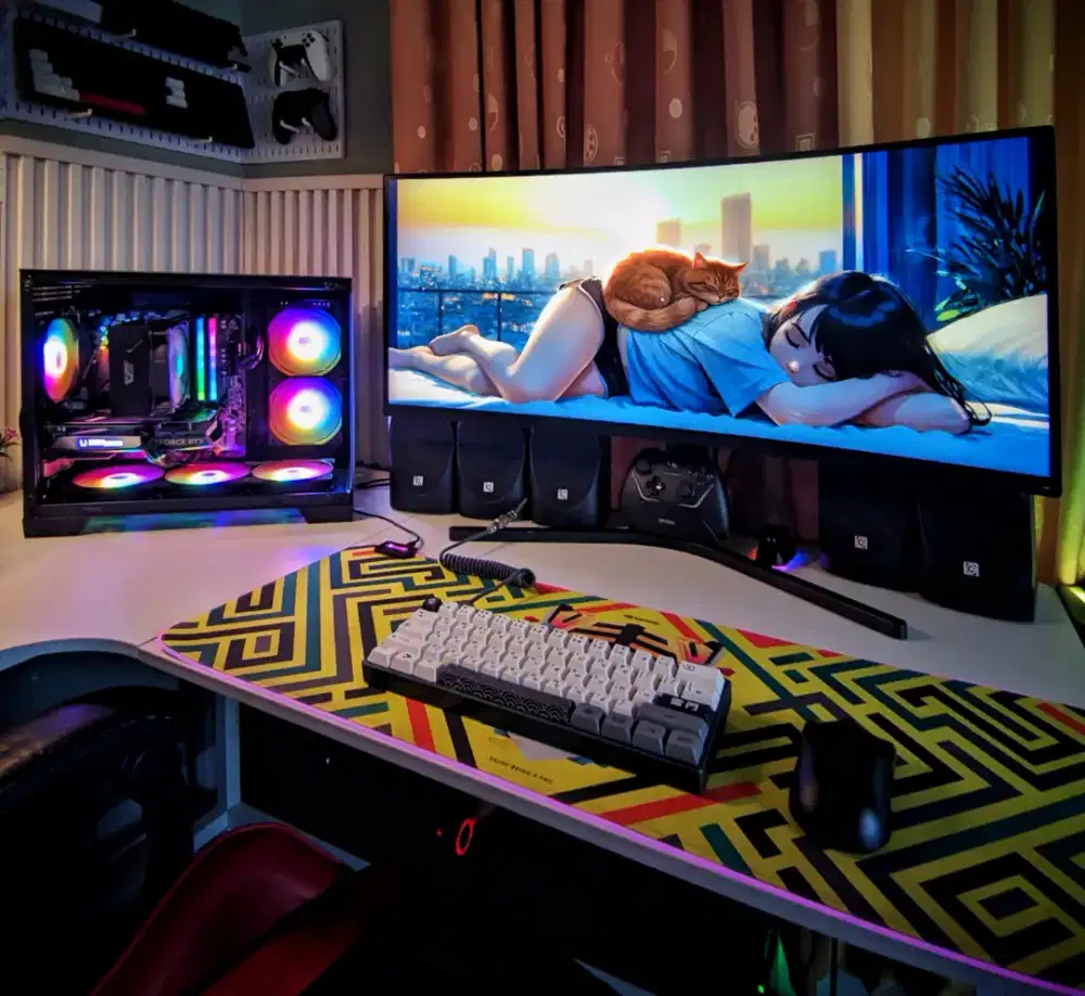 murah meriah pc gaming ryzen 5 series / ram 32gb / rtx 4060 + bonus