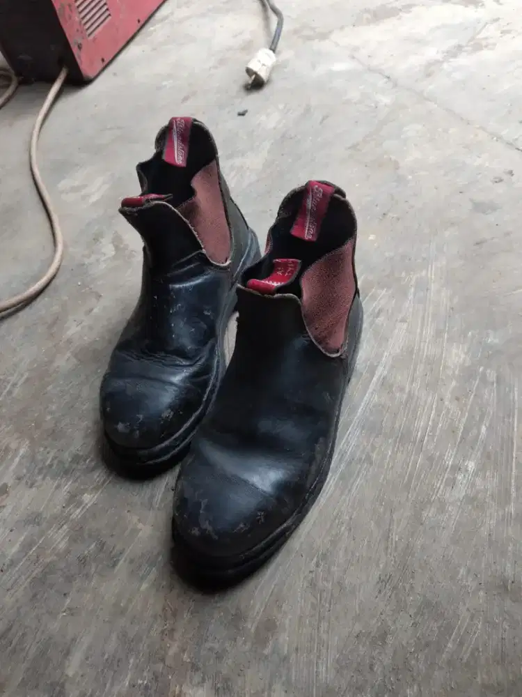 JUAL Sepatu Safety No.40 Kulit ASLI