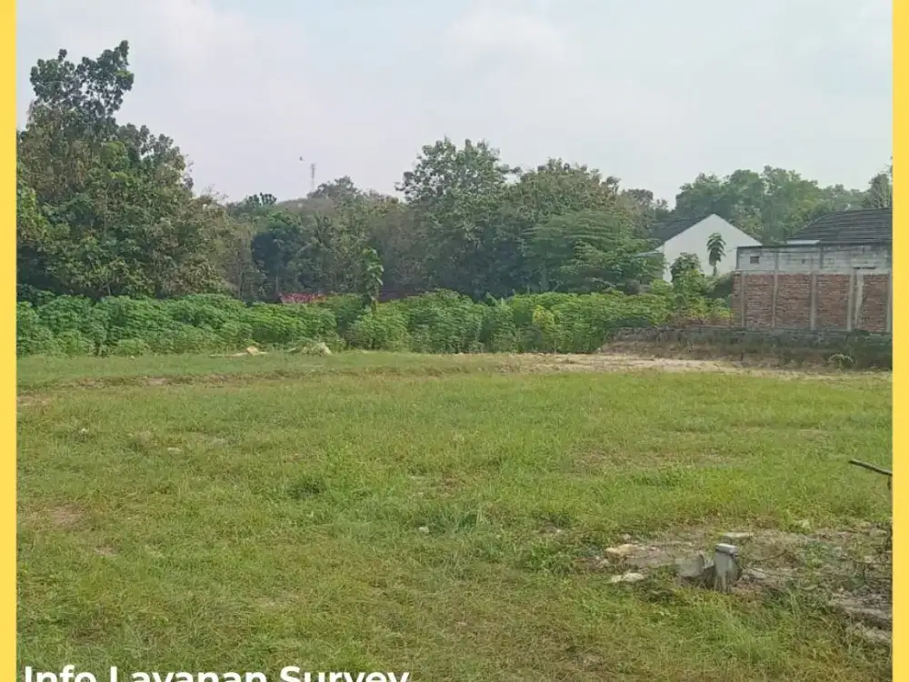 Tanah Jogja Ambarketawang Gamping SHM Ready Siap Balik Nama