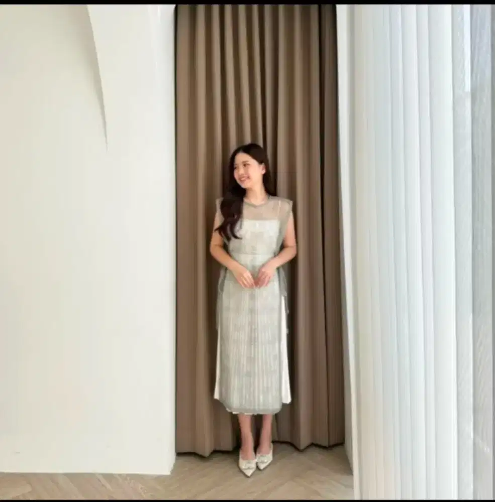 Outer Luaran Atasan Brukat Lace Outfit Pesta Party Kondangan