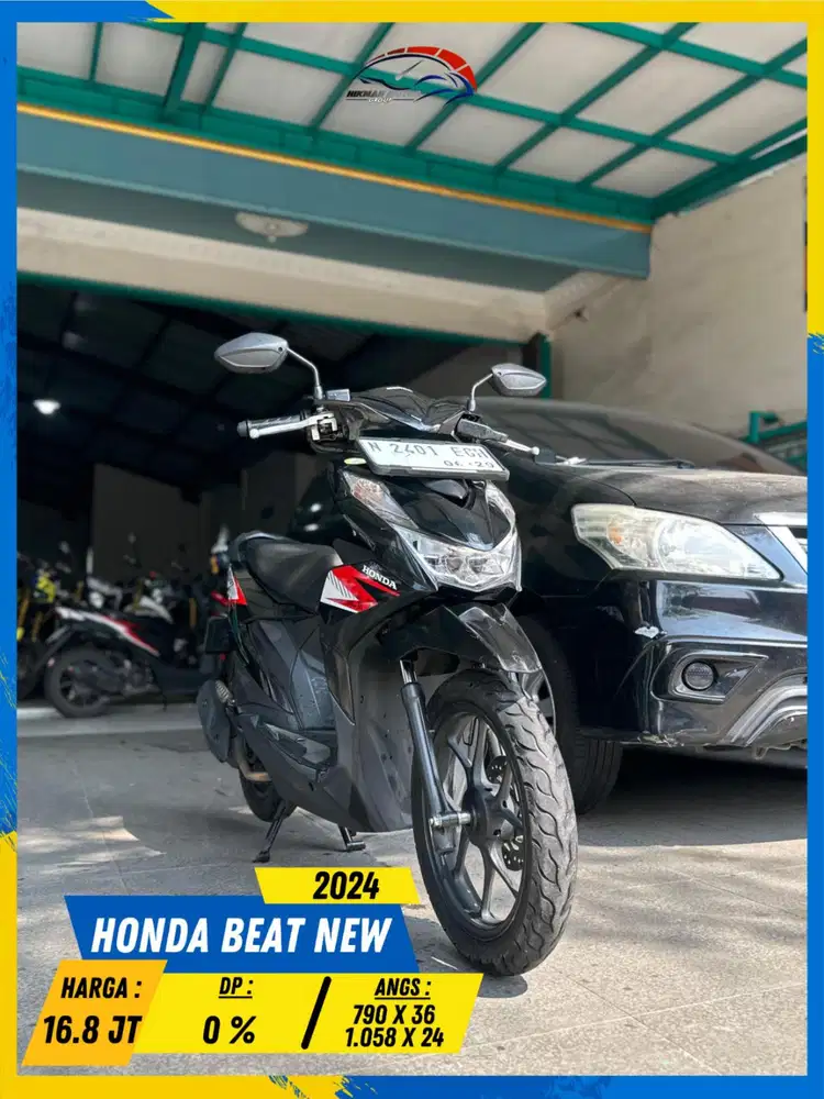 HONDA BEAT NEW 2024 MURAH CIAMIK MASZEHH HIKMAH MOTOR KEPUH MALANG