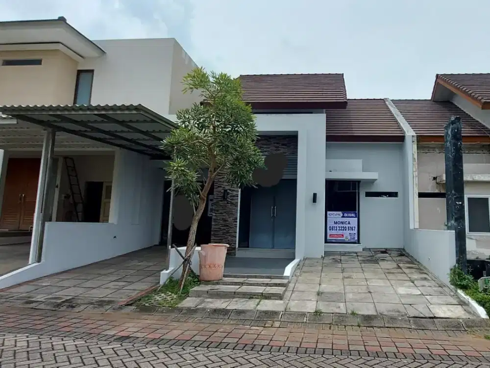 Dijual rumah baru direnovasi di raffless garden (MC)
