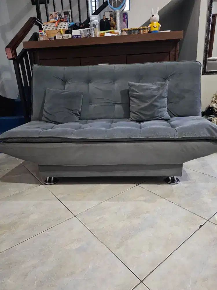 Sofa 3 seat bahan kain