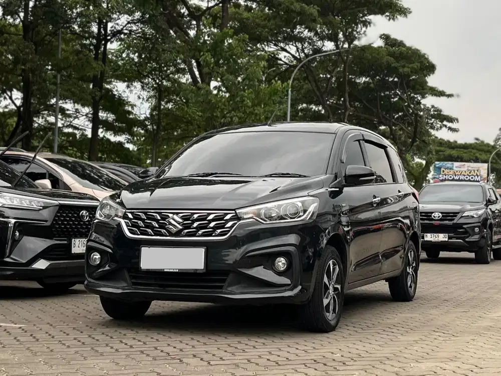 MURAH!! SUZUKI ERTIGA GX HYBRID 1.5 AT MATIC 2023 HITAM