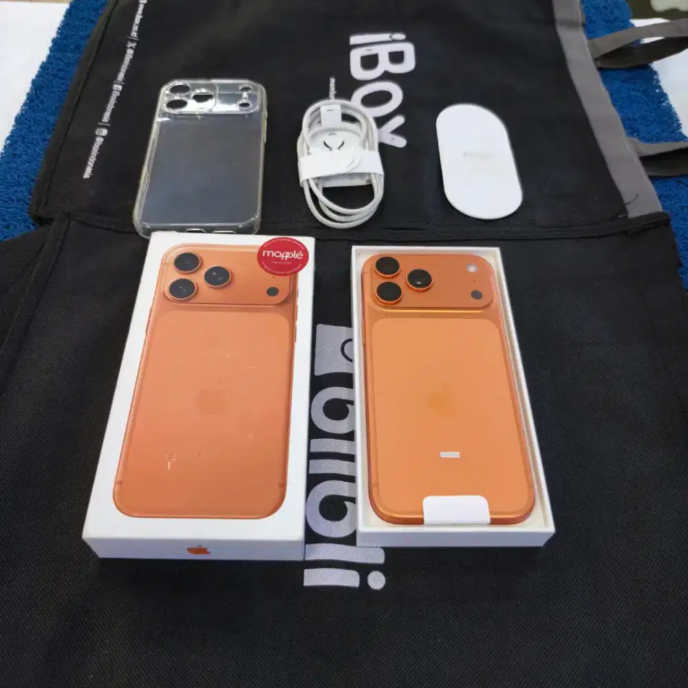 Iphone 17 Pro Max 256gb pakai 4 Bln 99,9% like new CC 152 rsmi Digimap