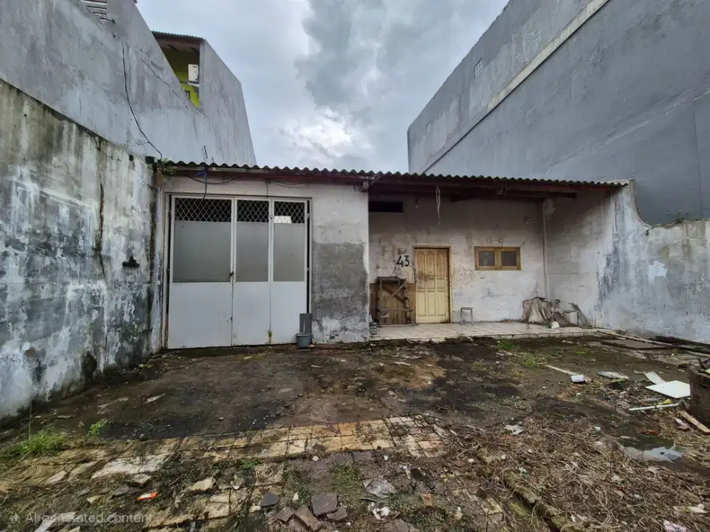 Rumah Hitung Tanah di Jl. Cendrawasih  Dekat Tol Jorr Cengkareng
