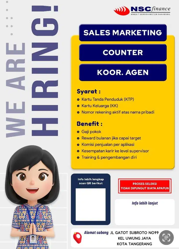 LOWONGAN KERJA MARKETING TERBARU