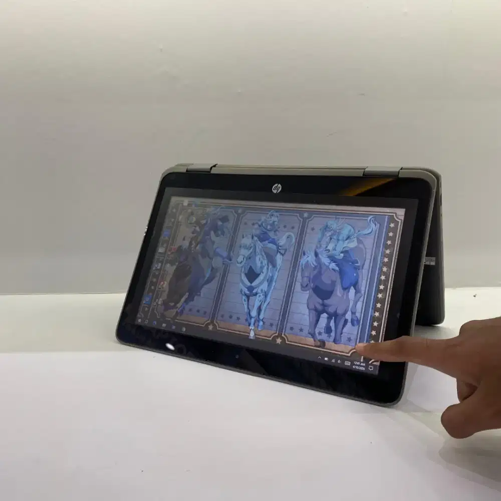 [H21]Laptop Touchscreen 2in1 flip 4/128 12 Windows 10 Garansi 1 Tahun