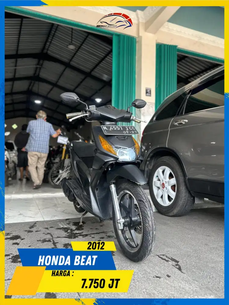HONDA BEAT 2012 BEKAS WOOKEE MASZEEHH HIKMAH MOTOR KEPUH MALANG