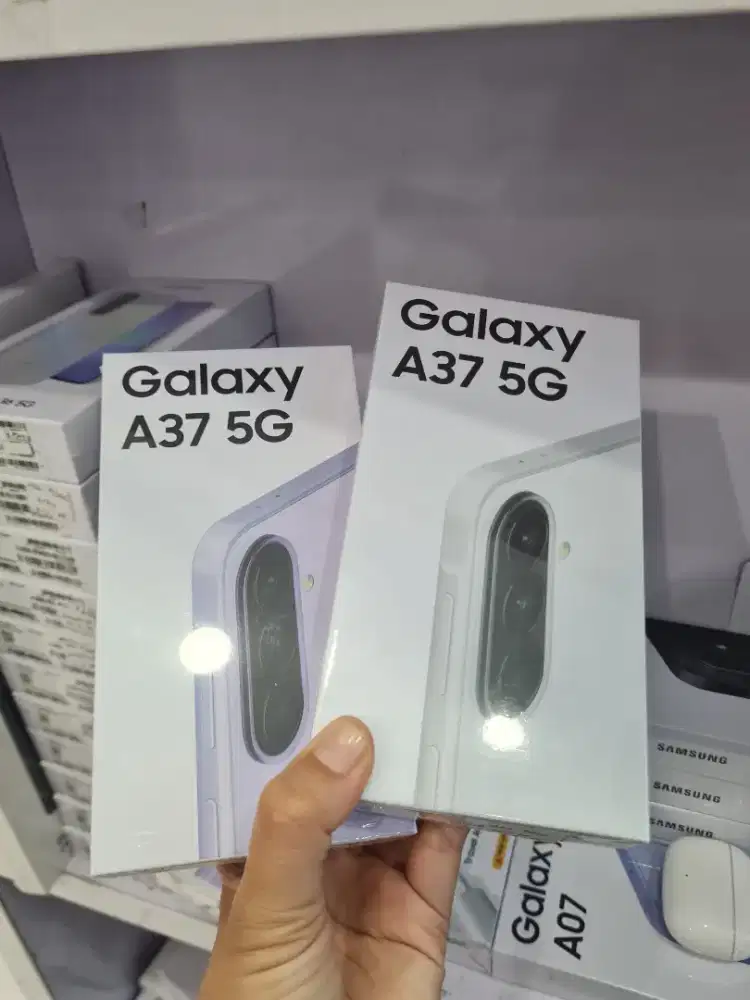 NEW GALAXY A37 5G 8/256 FREE TEMPERED GLASS + CLEAR CASE‼️