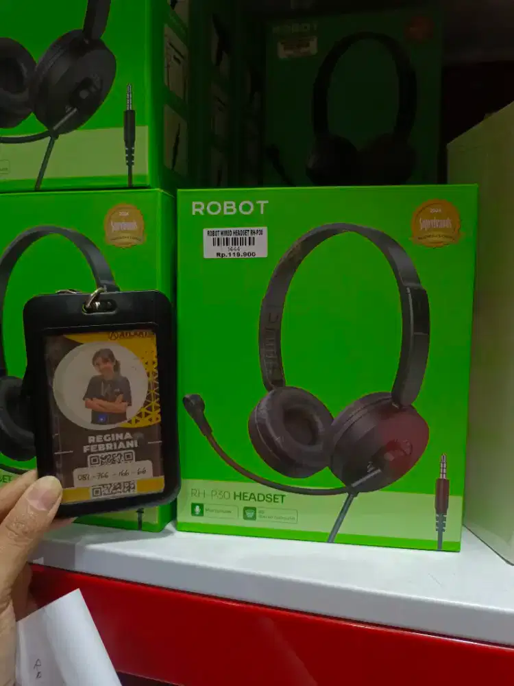 ROBOT WIRED HEADSET RH-P30 | ATLANTIS DAHSYAT