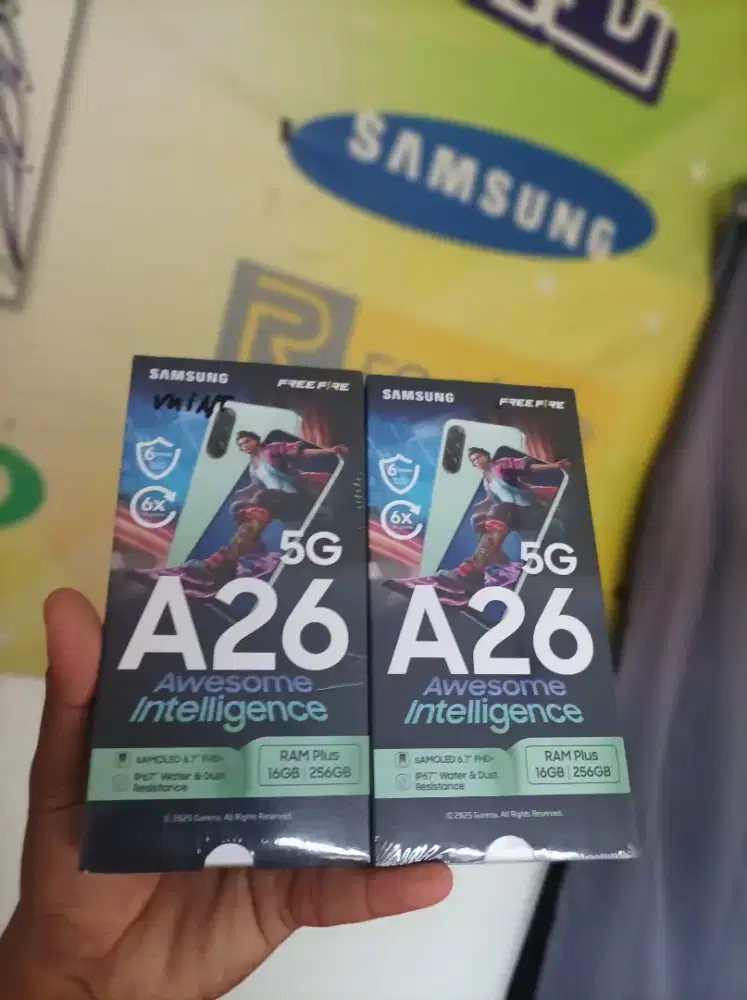 New Samsung galaxy A26 5G ram8/256 garansi resmi 1 tahun