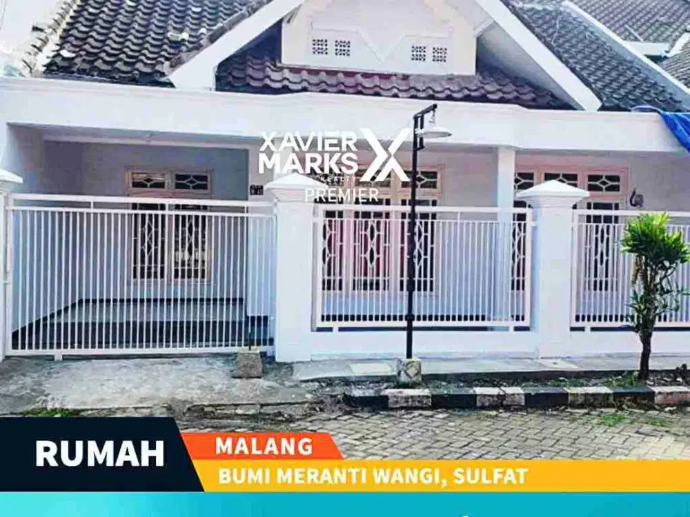 Dijual Murah Rumah Bagus Siap Huni Di Perum Bumi Meranti Wangi, Raya Sulfat Malang