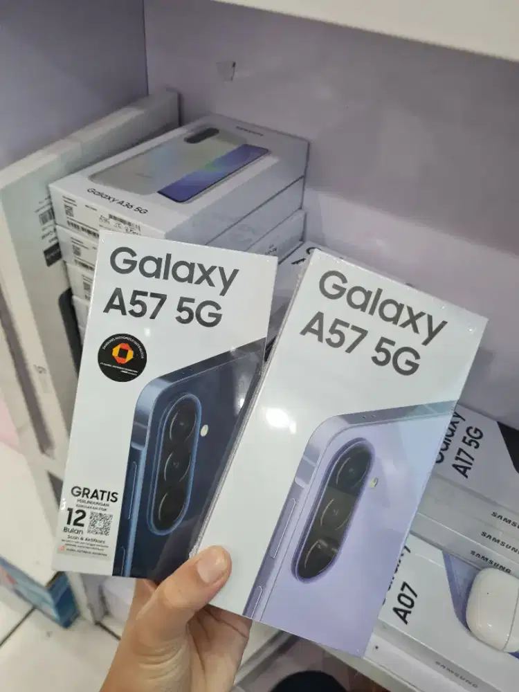 NEW GALAXY A57 5G 8/256 FREE TEMPERED GLASS + CLEAR CASE‼️