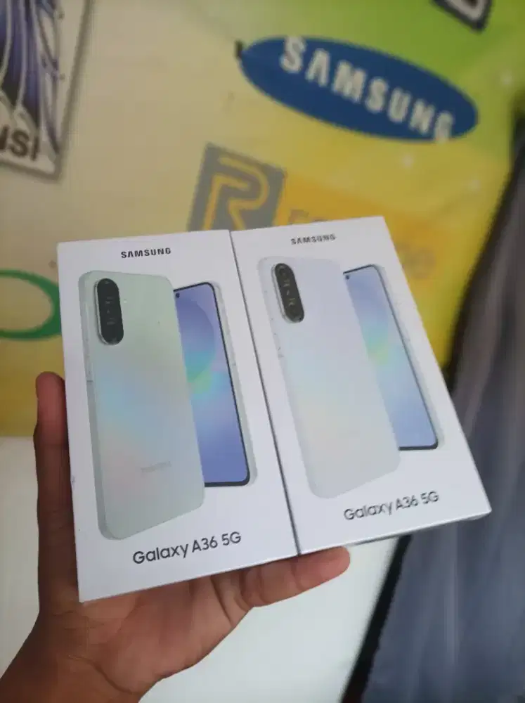 New Samsung galaxy A36 5G ram8/256 garansi resmi 1 tahun