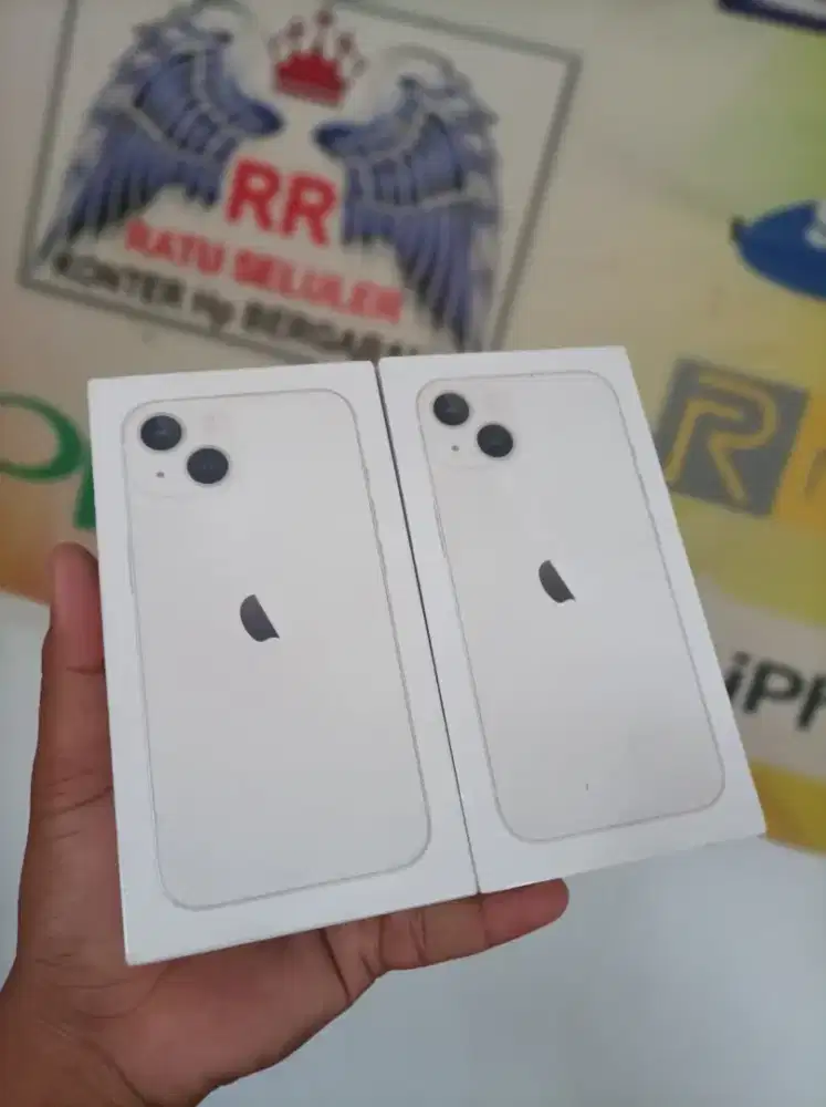 New iPhone 13 128 garansi resmi 1 tahun ibox