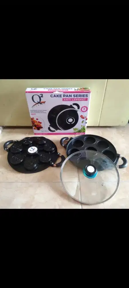 Cake Pan/ Cetakan Kue 8 Datar Q2-8507