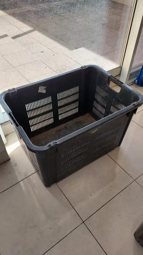 Keranjang Besar Box Jumbo Tebal Kuat Industri Gudang Panen Buah Sayur