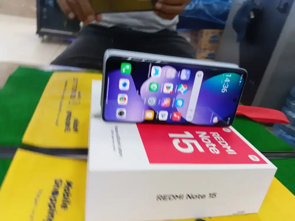 Redmi Note15 8/128 Gb 1bln pke mulus no minus lengkap