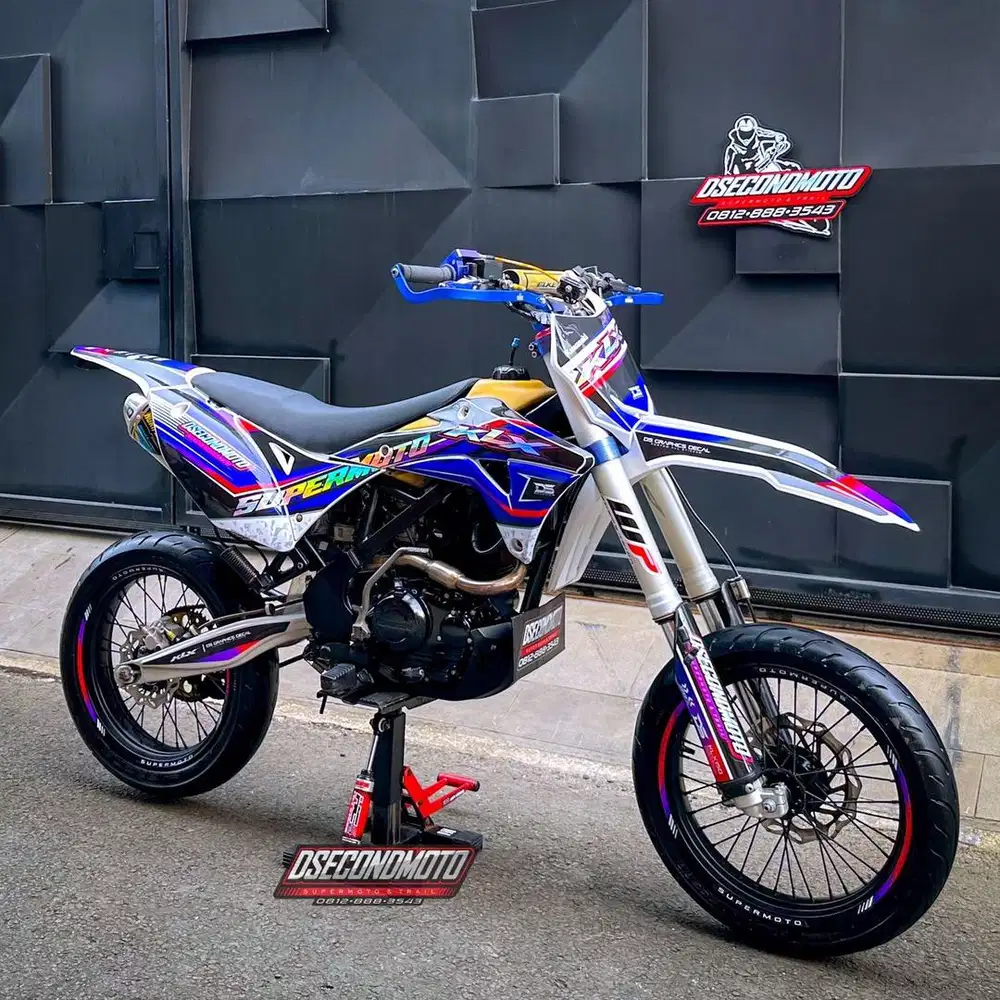 DTRACKER 150 FULL SPEC‼️ USD REAL JUMP TRAIL SUPERMOTO TOURING TRABAS