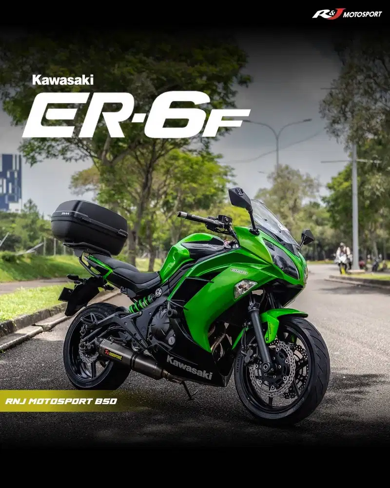 Kawasaki ER6N ABS Nik 2015 Full Paper ER 6 Ninja 650 Best Unit