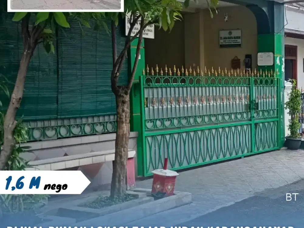 Dijual Rumah Lokasi Fajar Indah Karanganyar