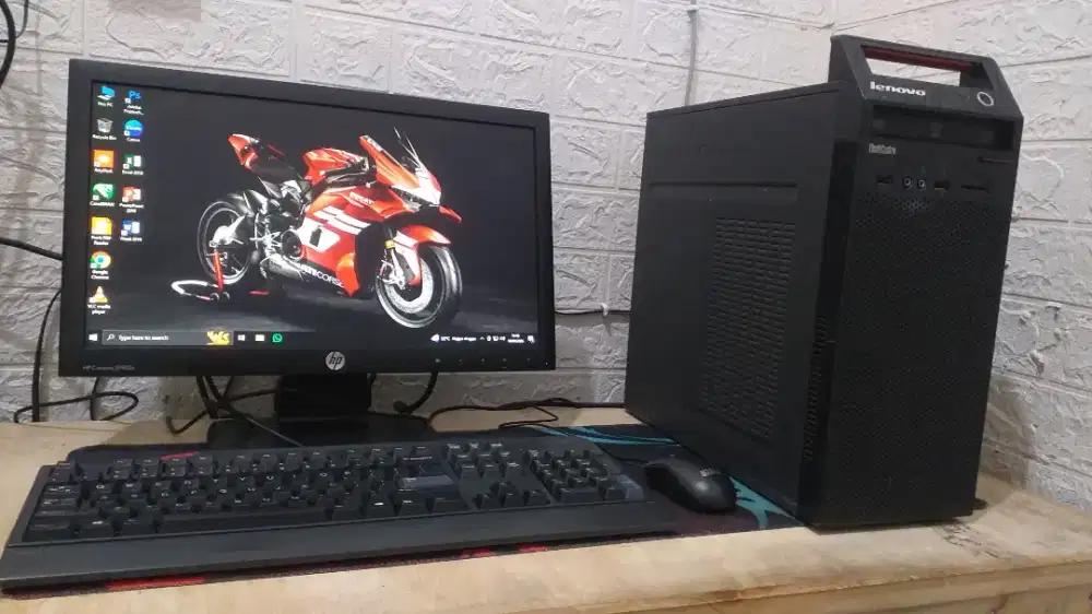 Komputer Lengkap Lenovo Core i3 Siap Pakai