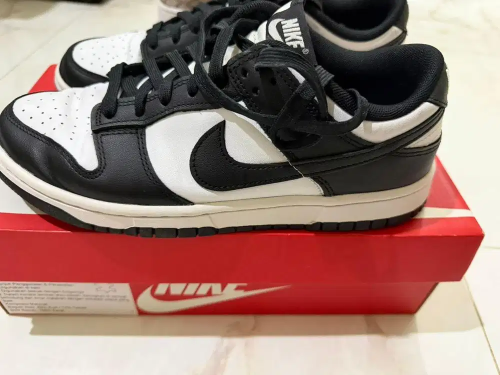 sepatu nike low panda black white