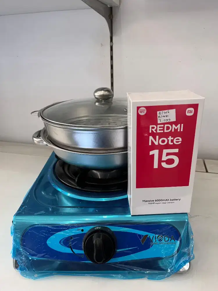 REDMI NOTE SERIES FREE KOMPOR GAS ATAU PANCI KUKUS
