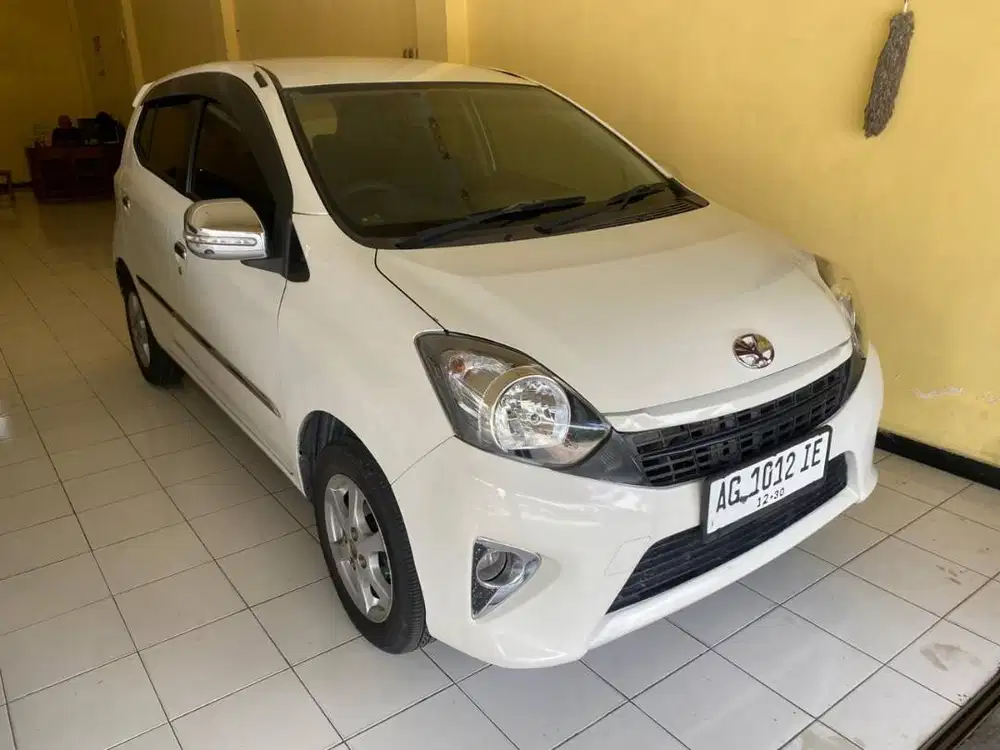 Toyota Agya G 2014 plat AG Pri mobil bekas sekoto kediri