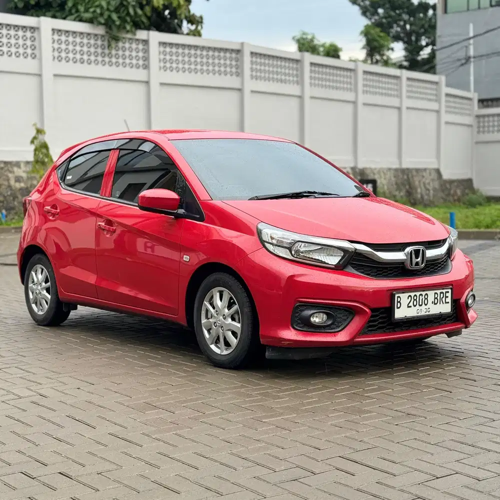 Honda Brio 1.2 E CVT 2020 Merah Matic AT
