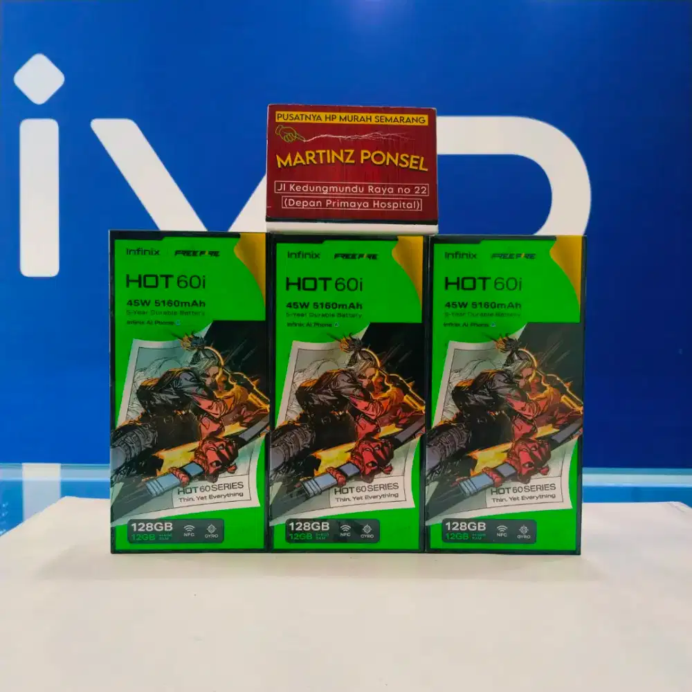 Infinix hot 60i 6/128 new