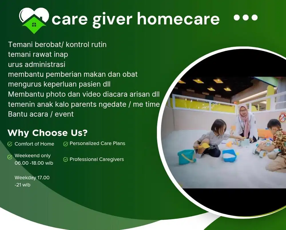 Jasa cargiver homacare