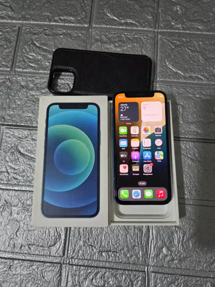 IPhone 12 Mini 64Gb IBox Lengkap Normal