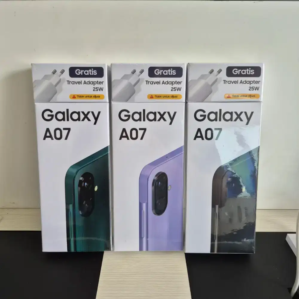 Termurah!!! Samsung A07 4/64GB garansi resmi 1 tahun