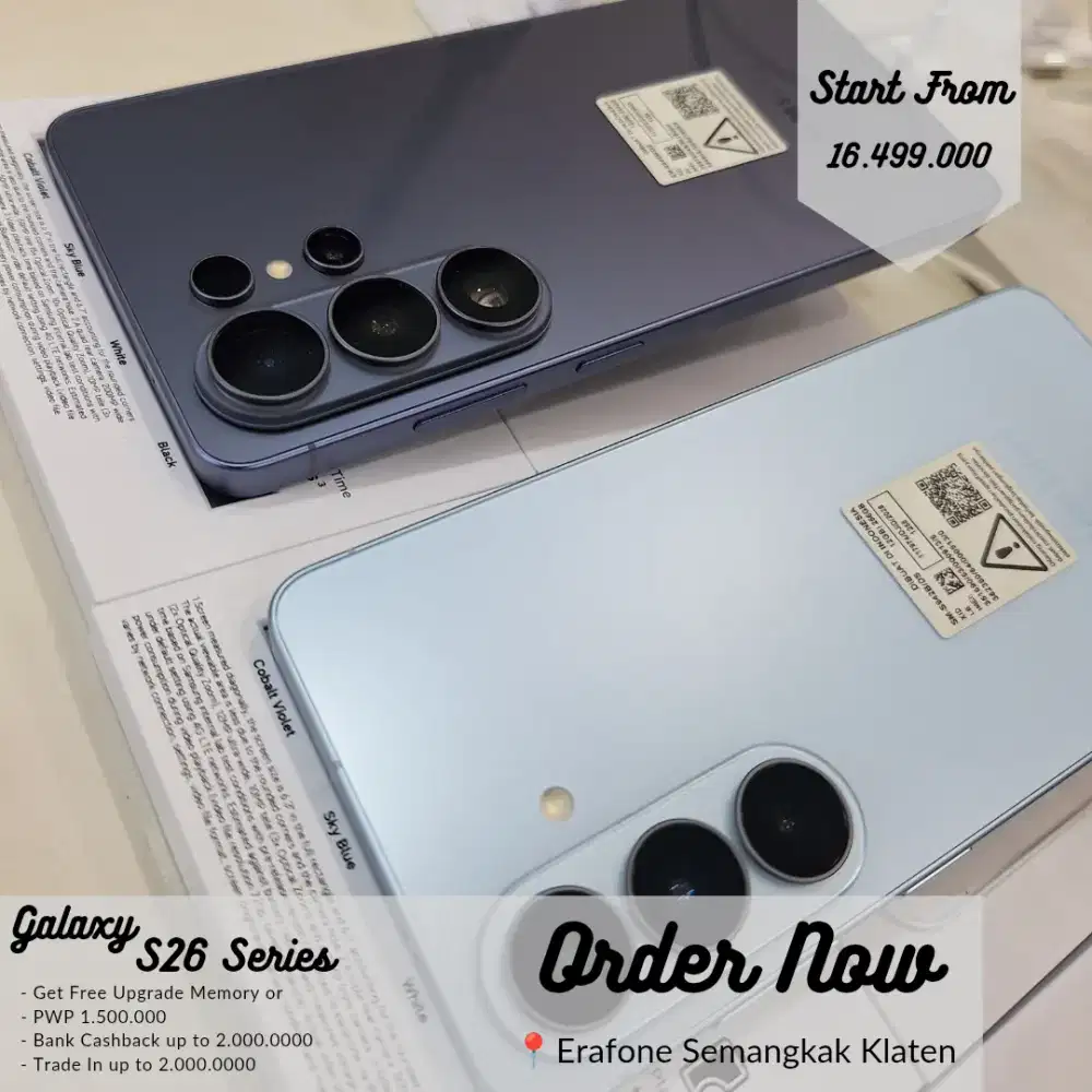 Samsung S26, S26 Plus, S26 Ultra