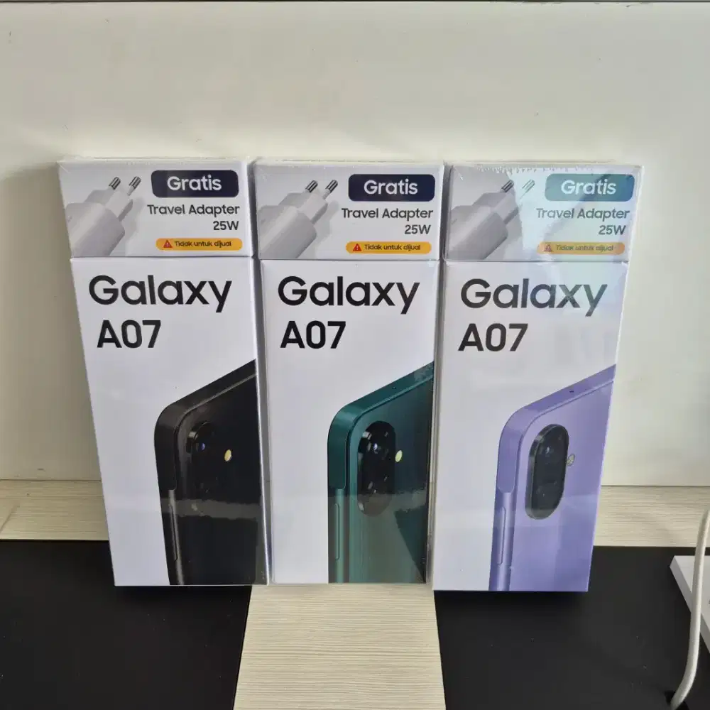 Termurah!!! Samsung A07 4/128GB garansi resmi 1 tahun