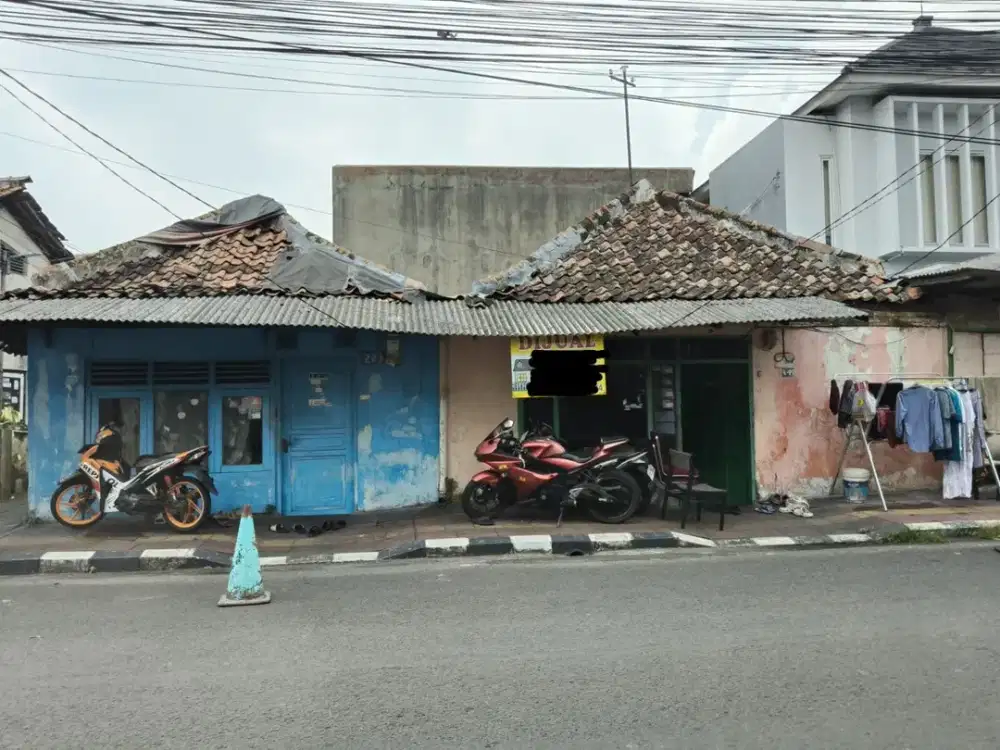 Jual Cepat Tanah (Rumah Tua) Pinggir Jalan Raya