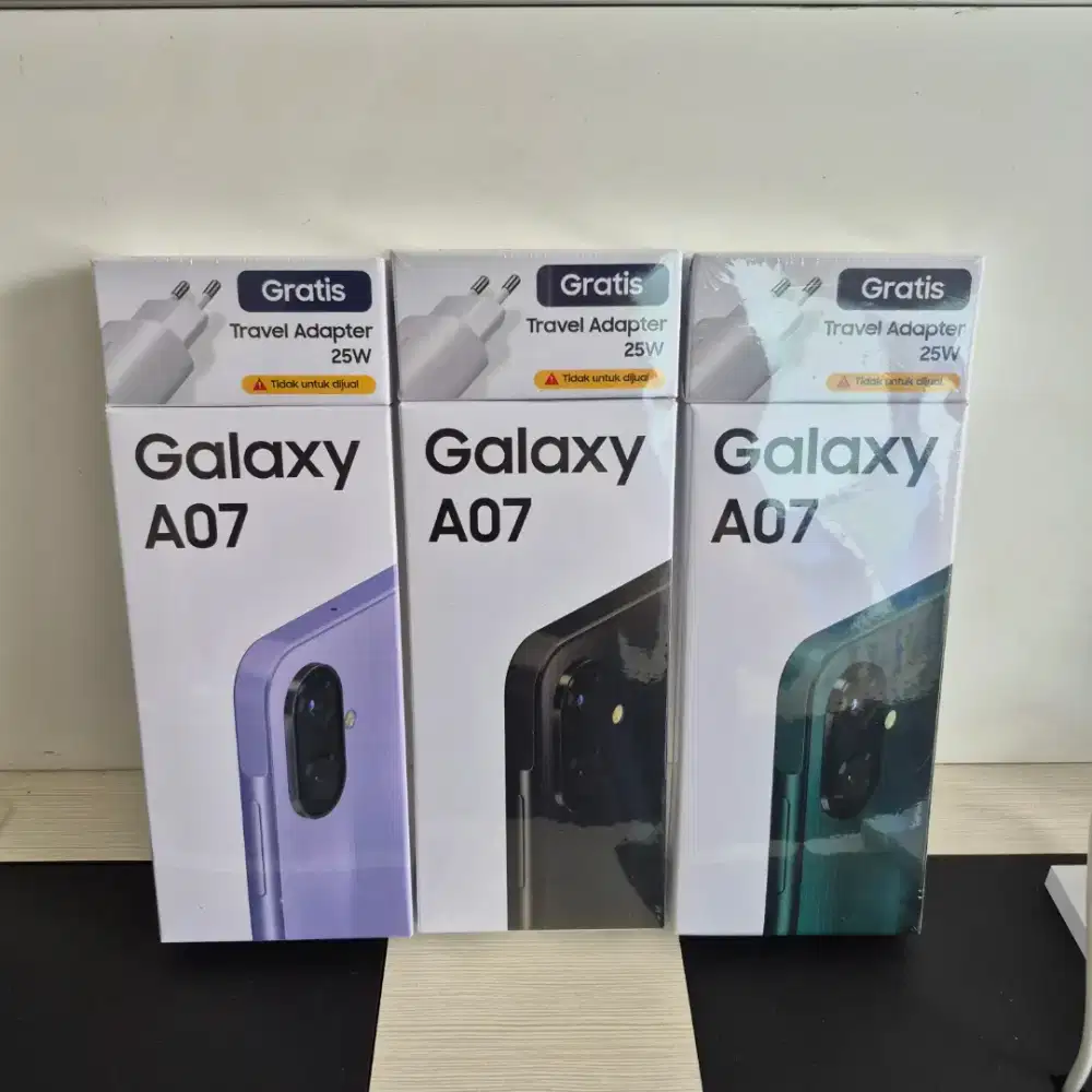 Termurah!!! Samsung A07 8/256GB garansi resmi 1 tahun